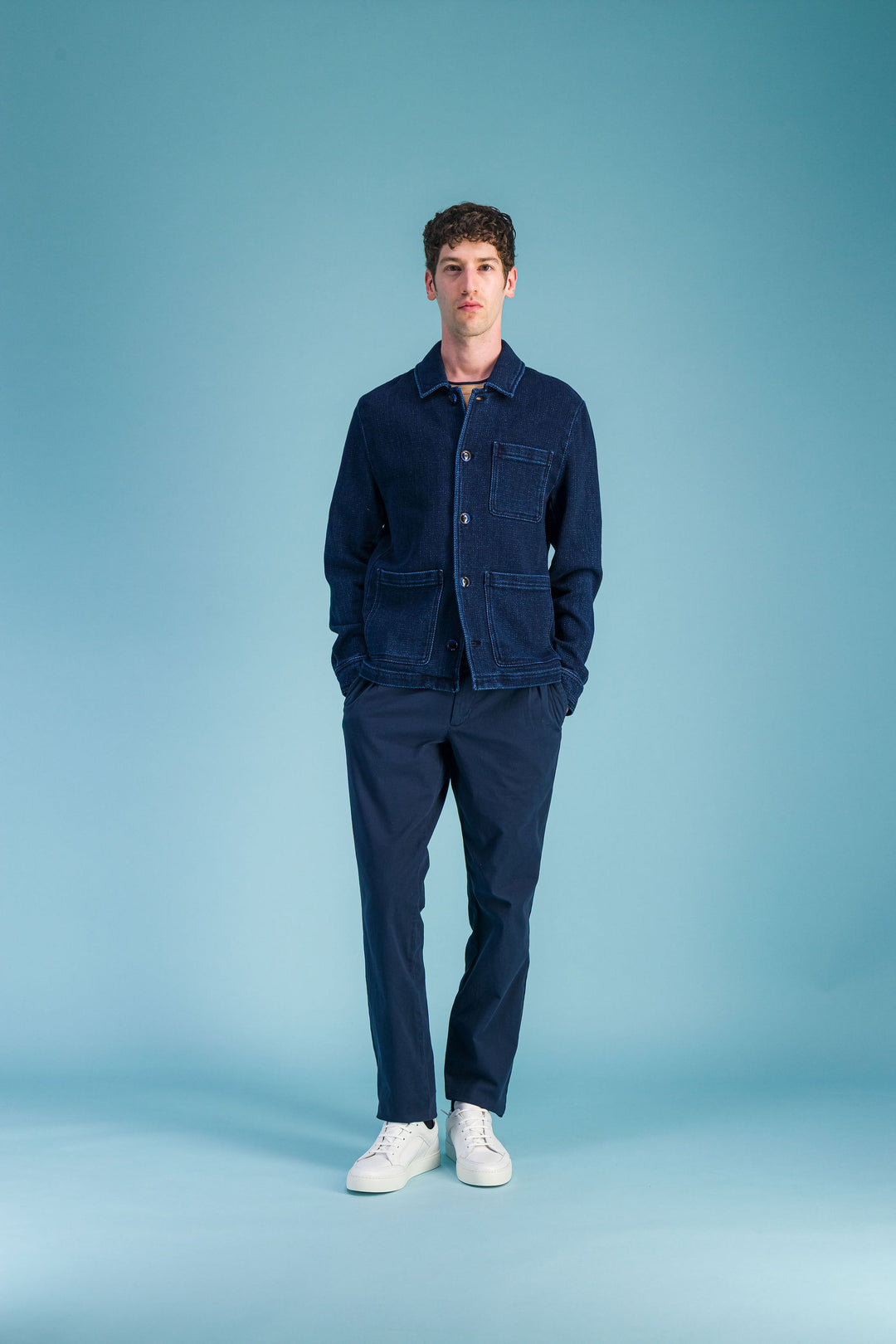 Veste Workwear denim japonais
