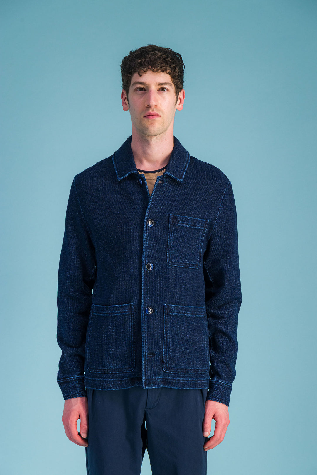 Veste Workwear denim japonais