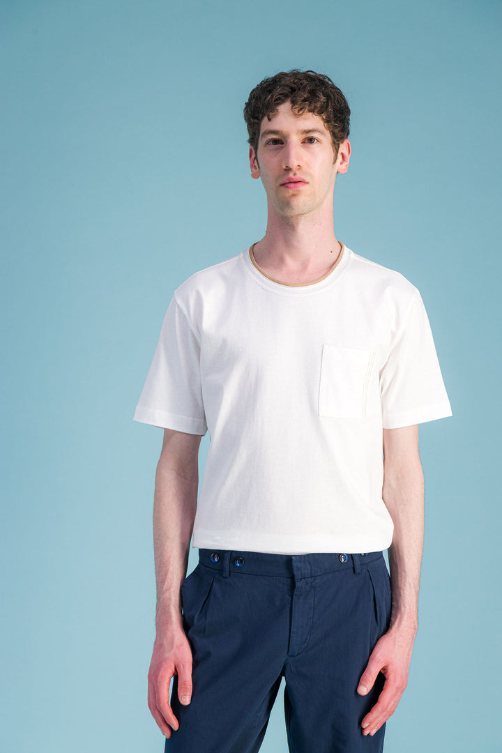 T Shirt "Premium" coton BIO blanc