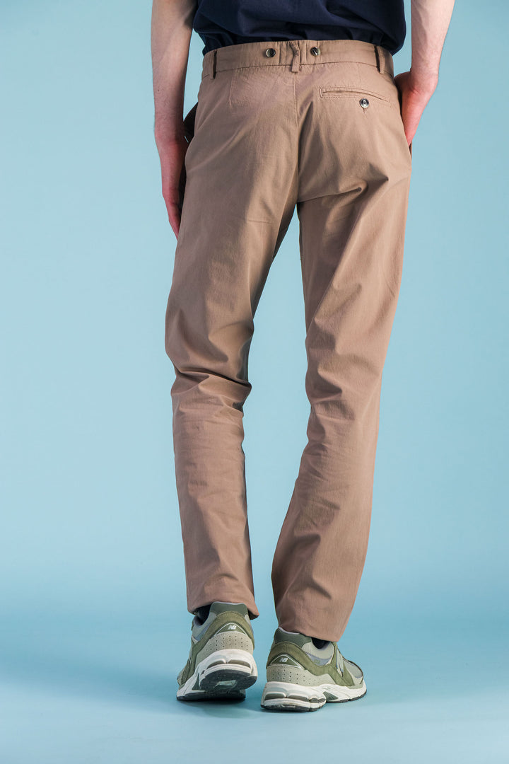 Blue city pant with darts