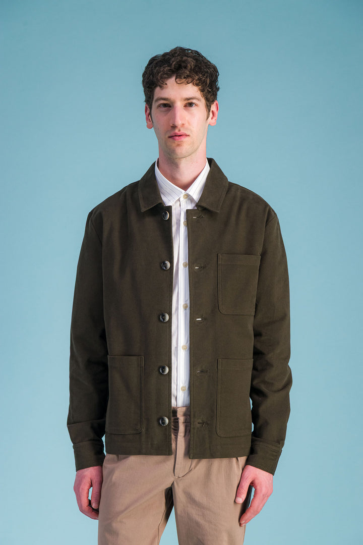 Veste Workwear vert kaki