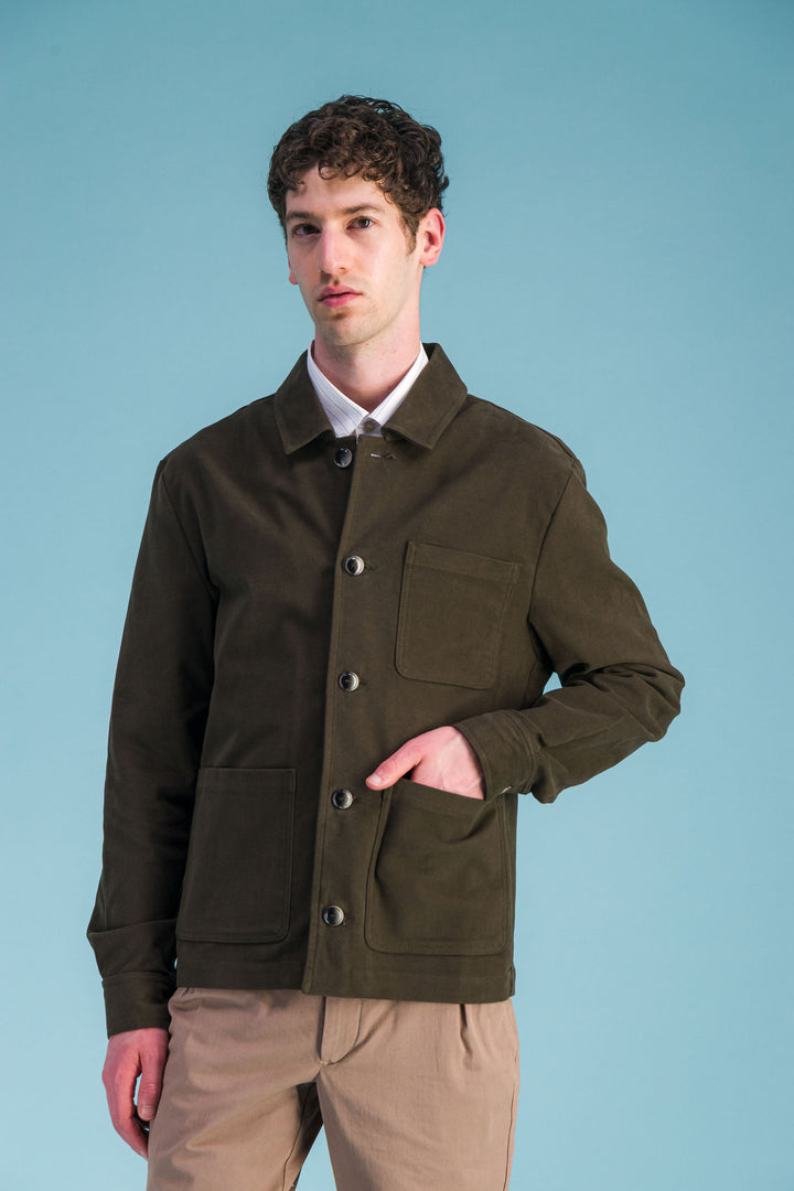 Veste Workwear vert kaki