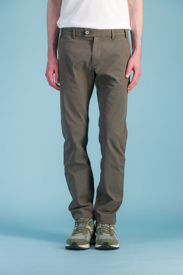 City trousers lightweight organic cotton navy