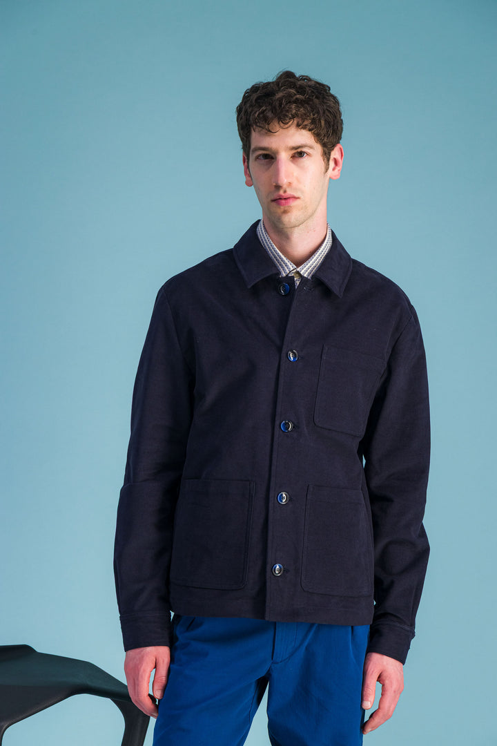 Navy Workwear Jacket