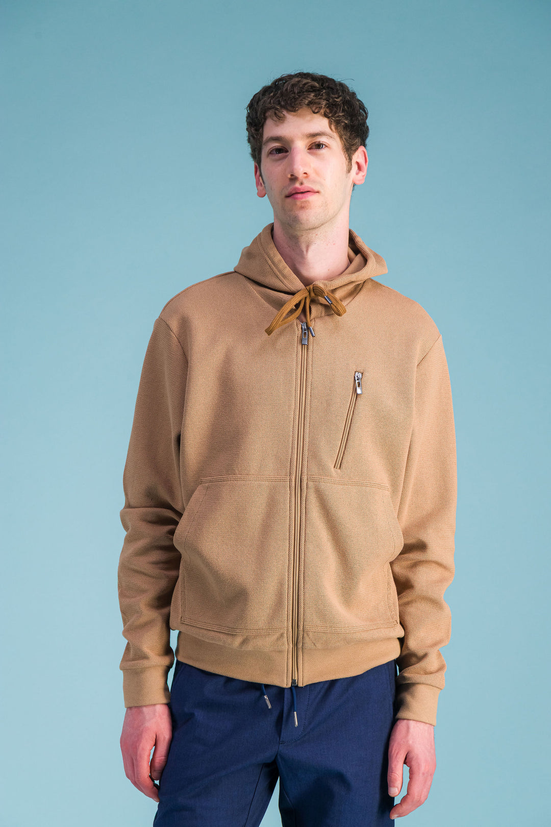 Sky blue hoodie