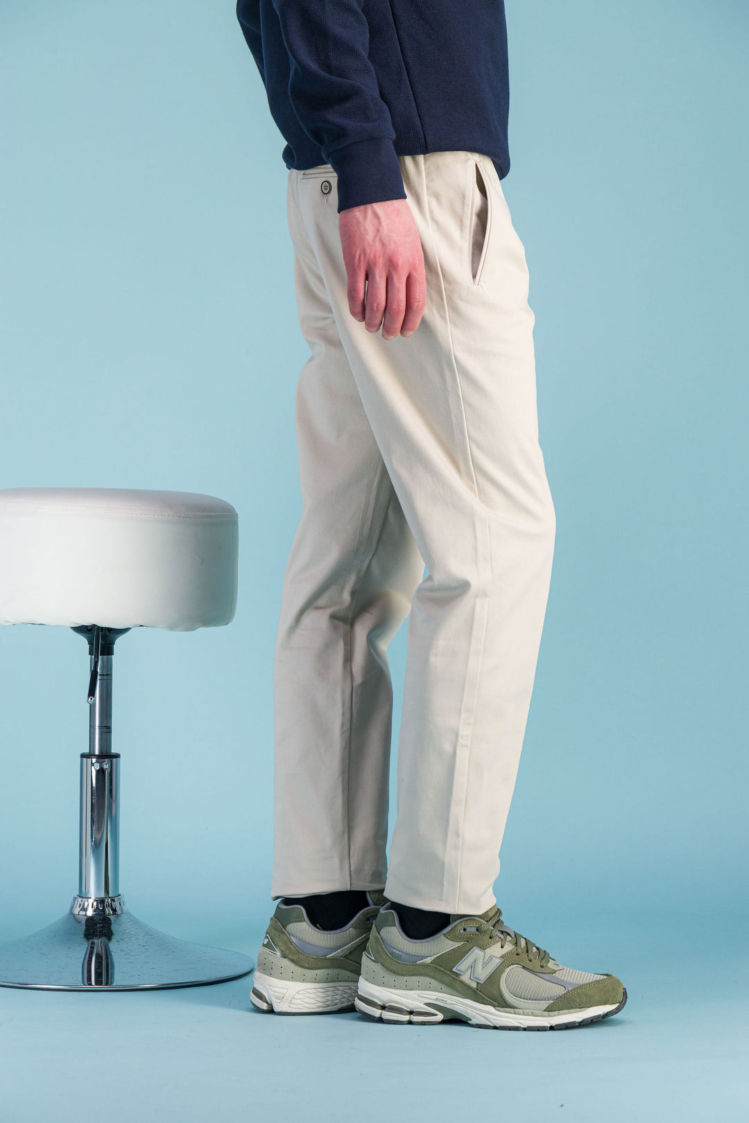 Sporty city pants blue denim