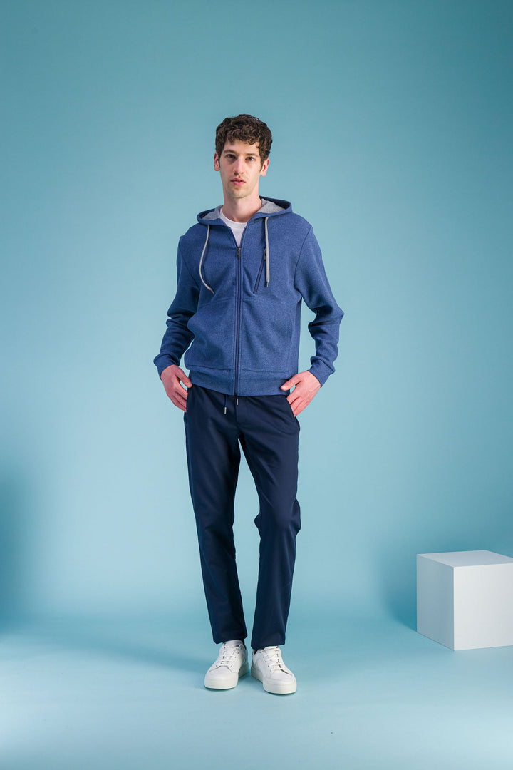 Sky blue hoodie