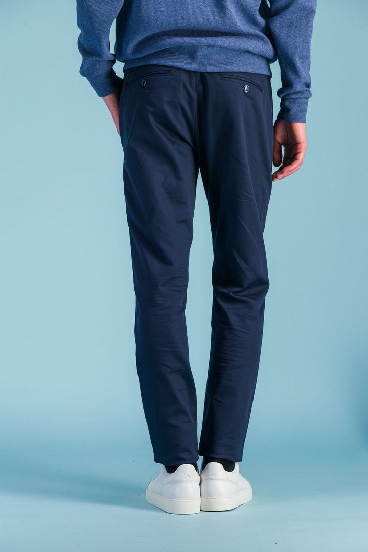 Sporty city pants blue denim
