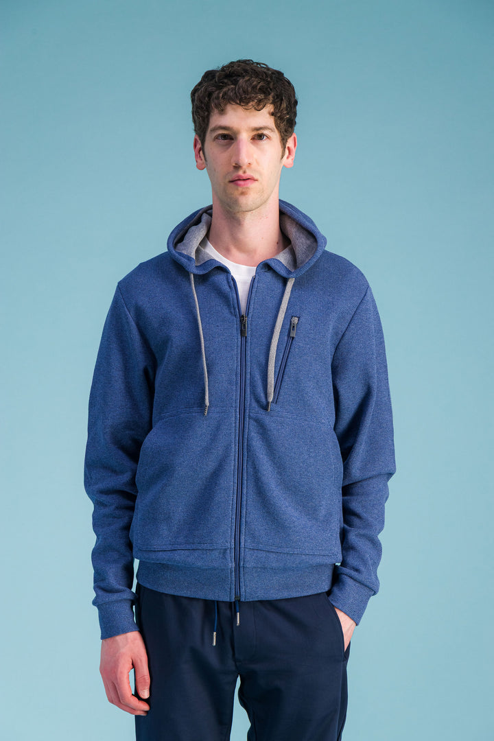 Sky blue hoodie