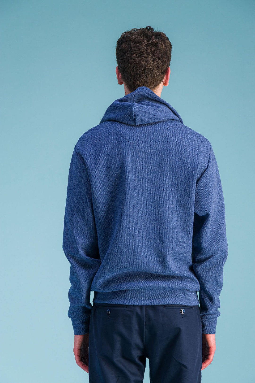 Sky blue hoodie