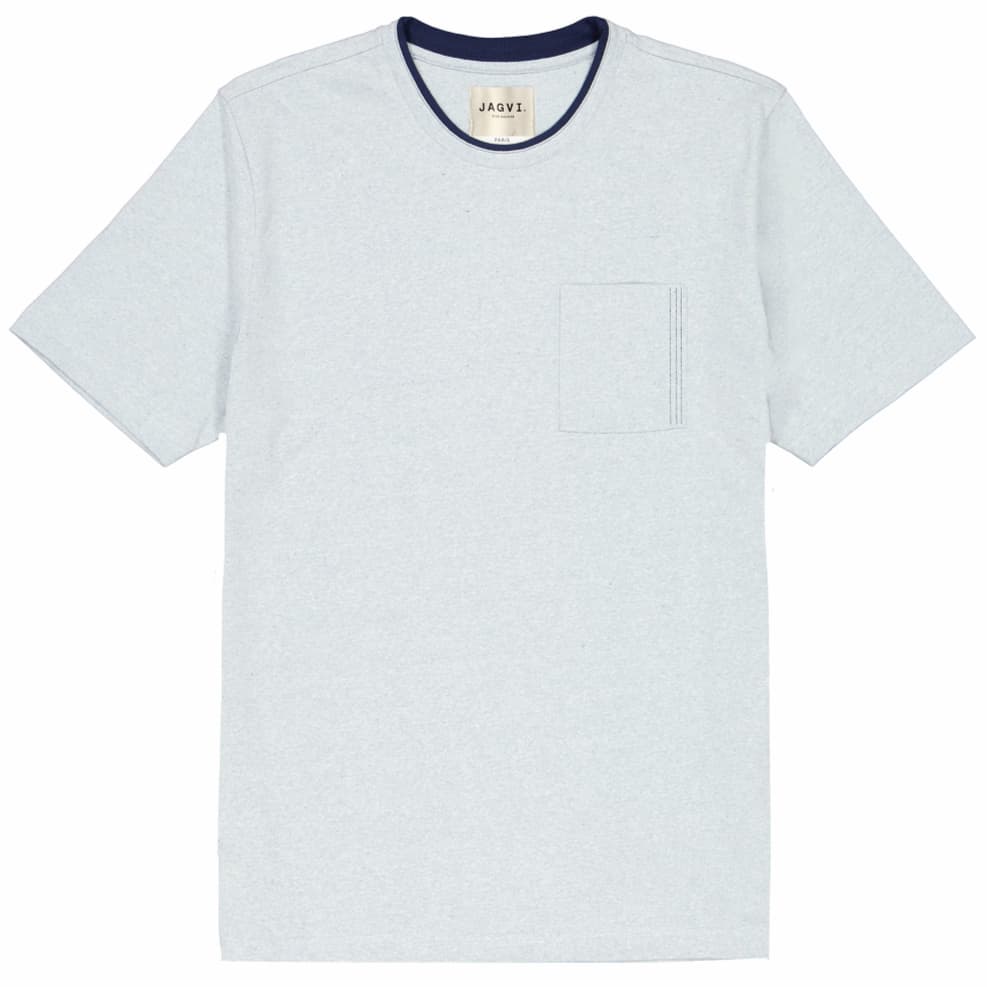 T-Shirt_col_rond_bleu_chiné_1