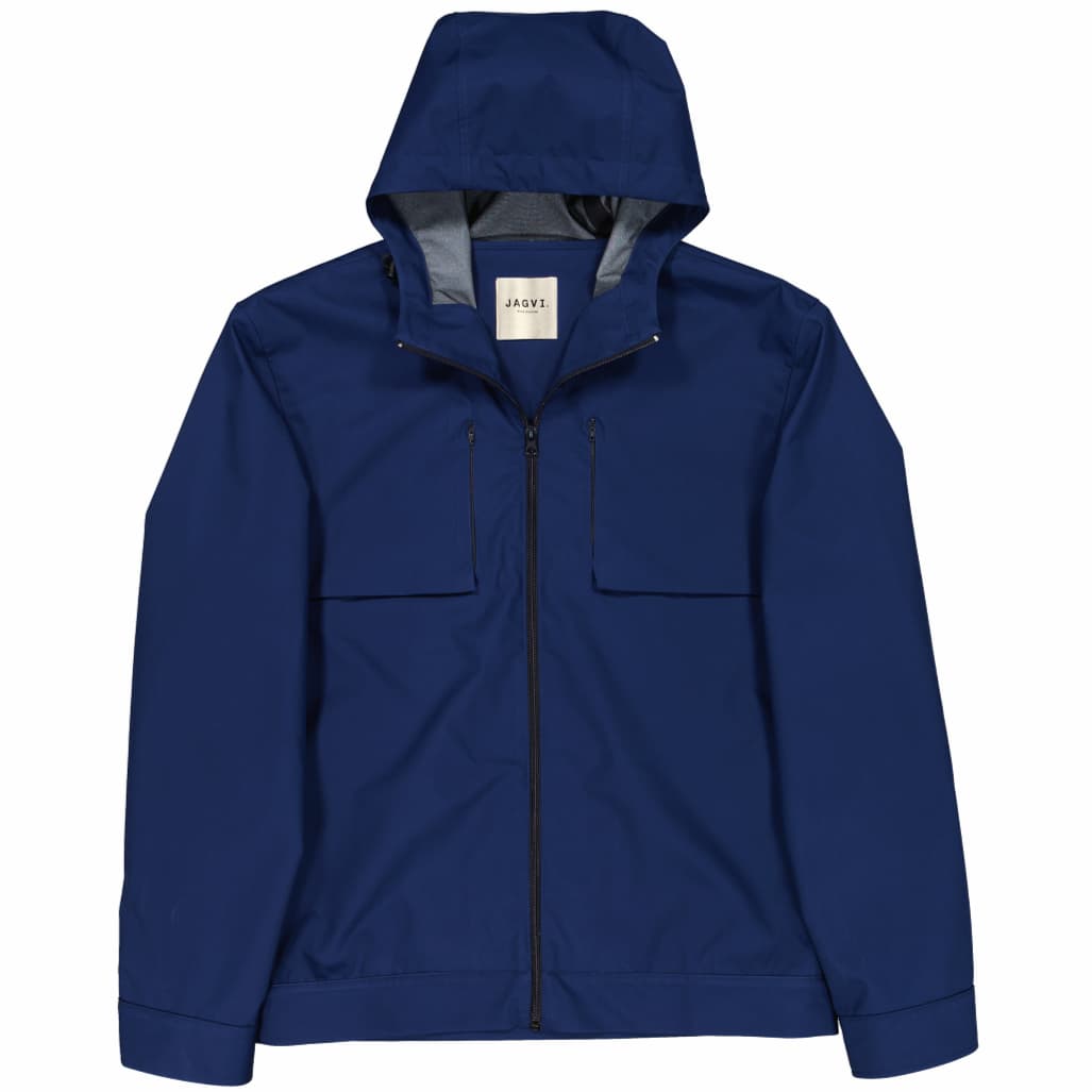 veste_imperméable_polyamide_recyclé_bleu_1