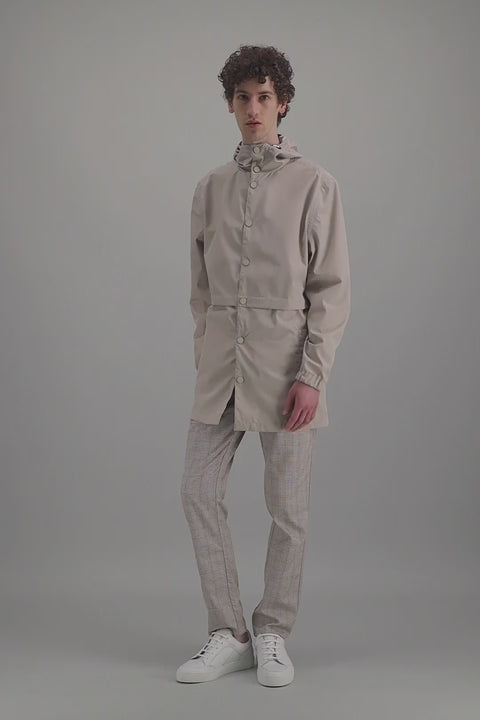 Travel parka beige