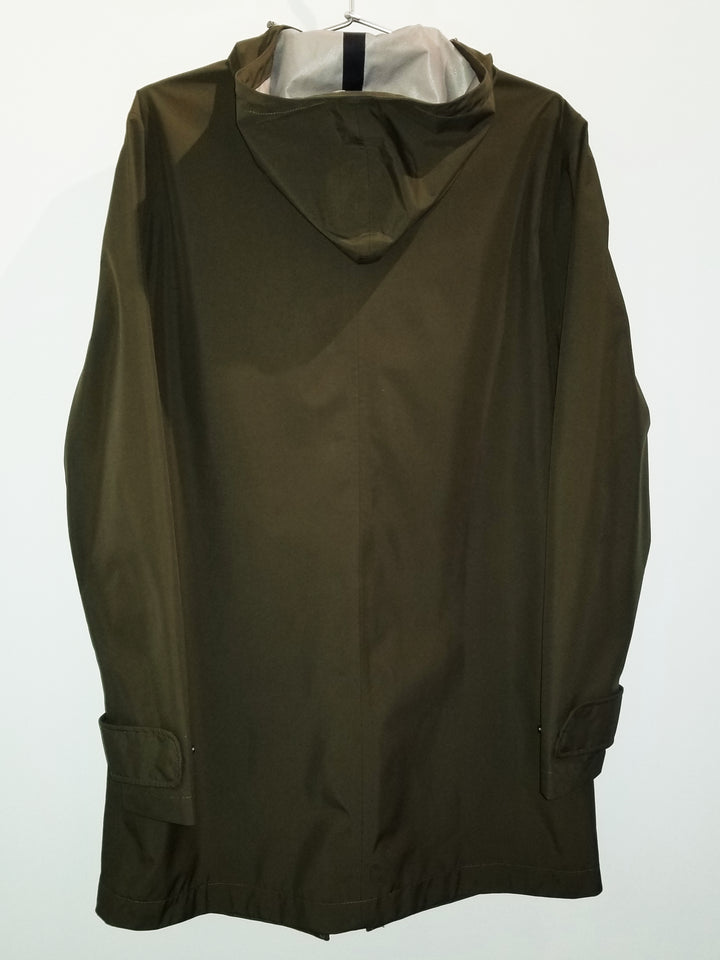 Parka longue kaki