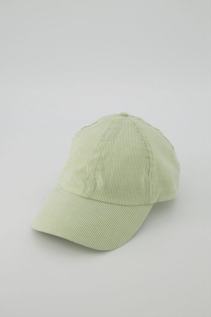 Casquette_tissu_japonais_vert_anis_4