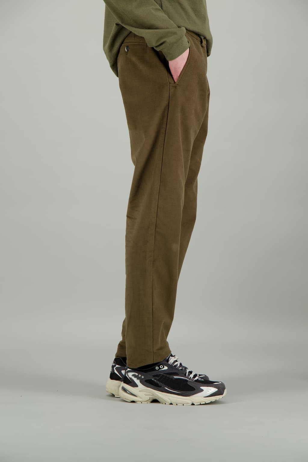 jagvi City pant coton BIO kaki