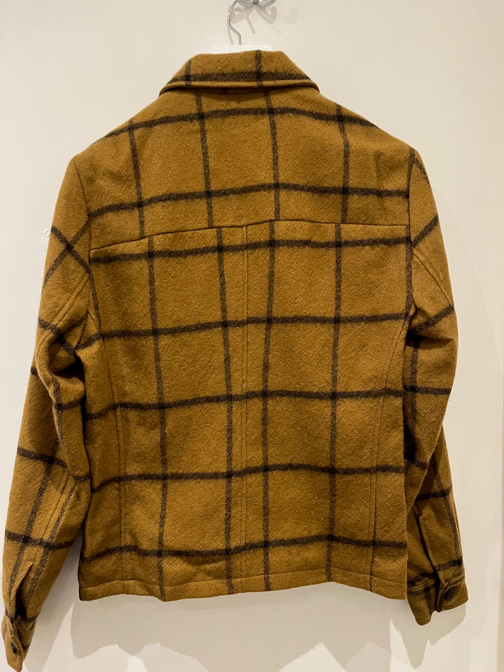 Veste workwear laine carreaux