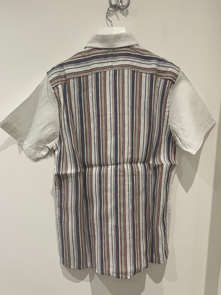 Chemise lin à rayures