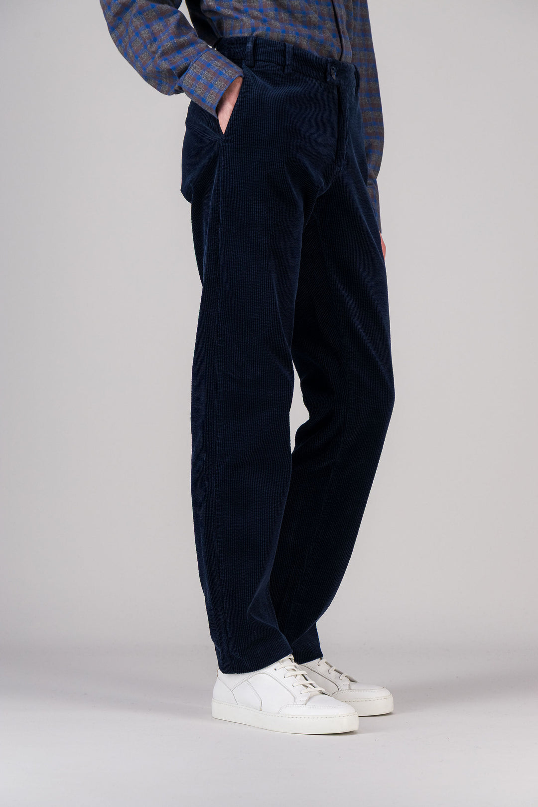 City pant in khaki corduroy