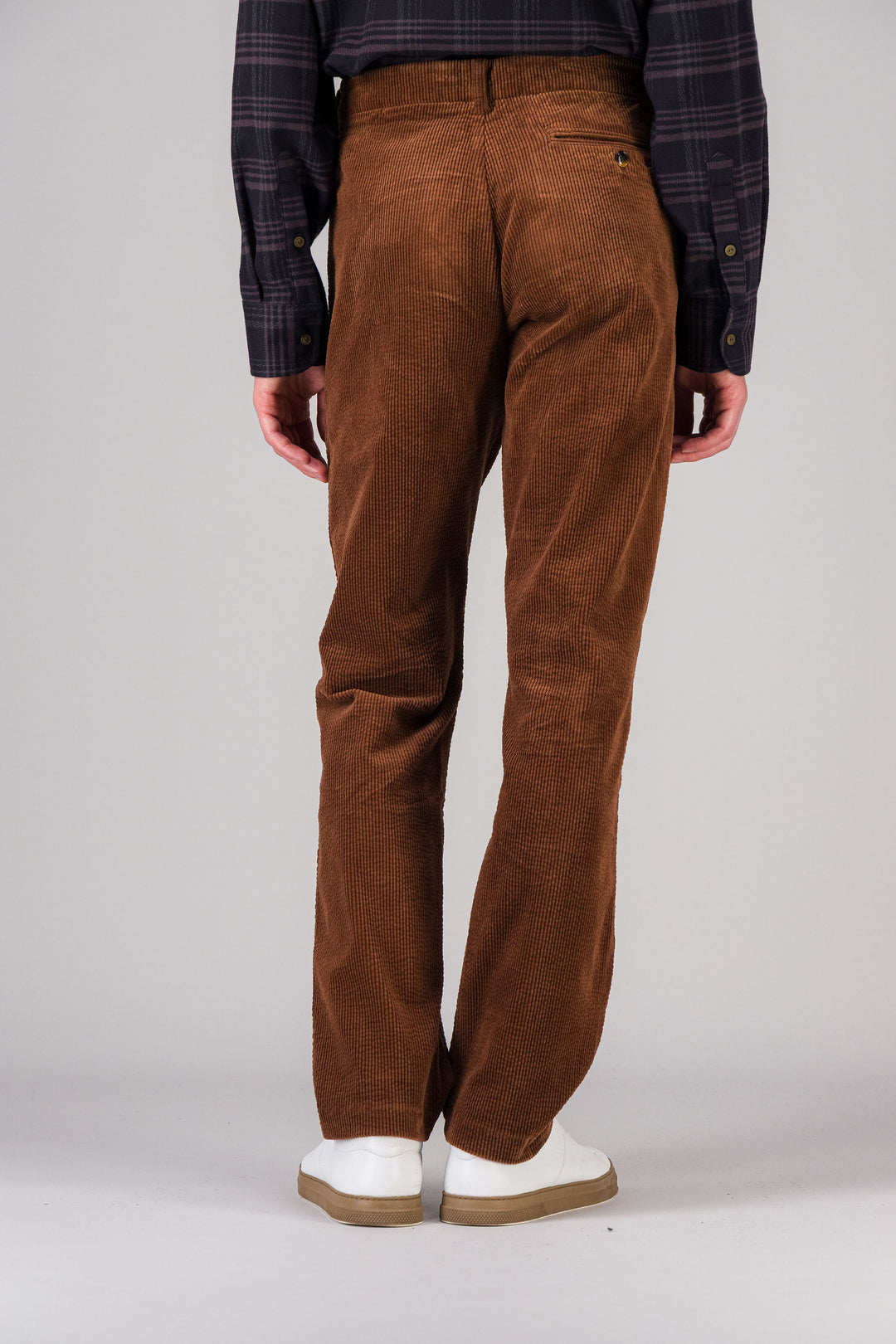 City pant in khaki corduroy