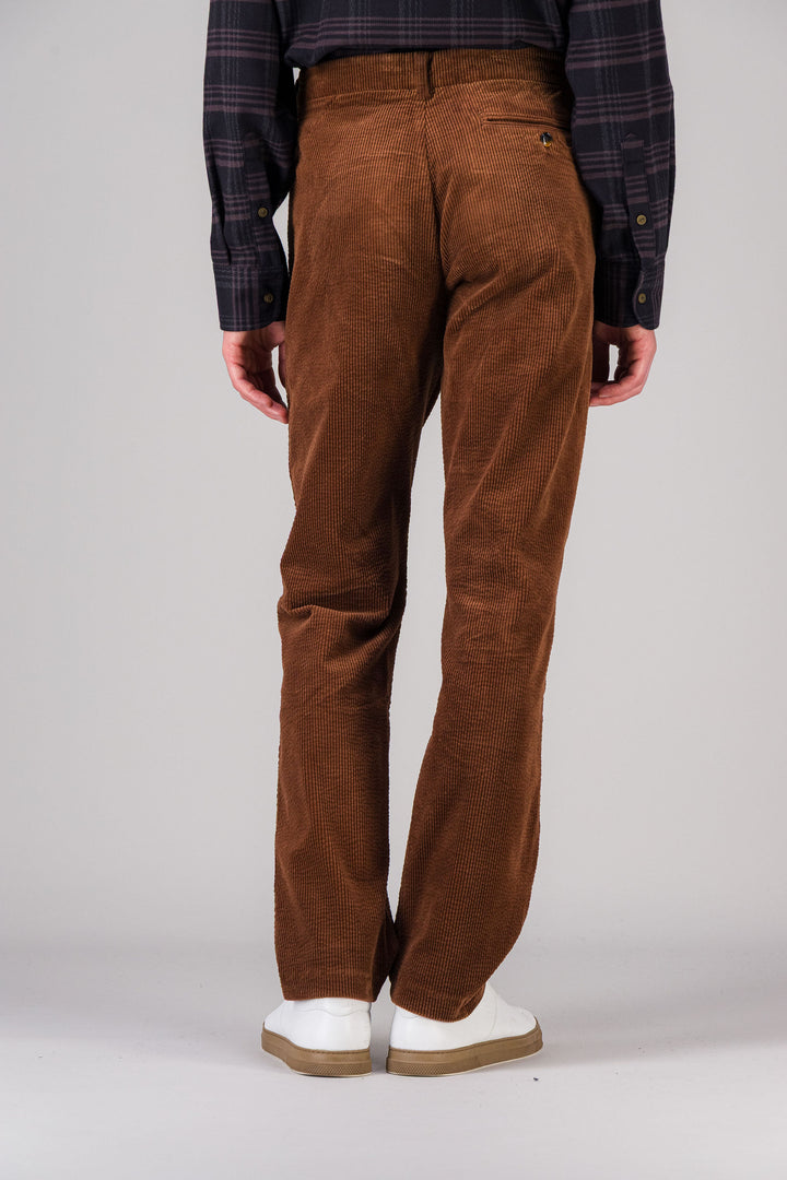 City pant in khaki corduroy
