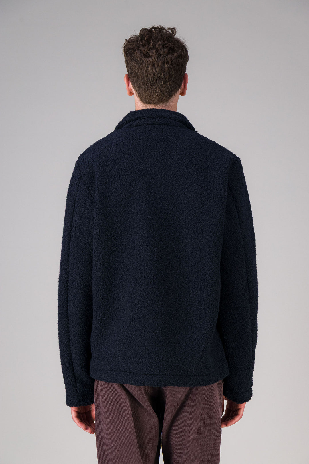 Overshirt in recycled fleece