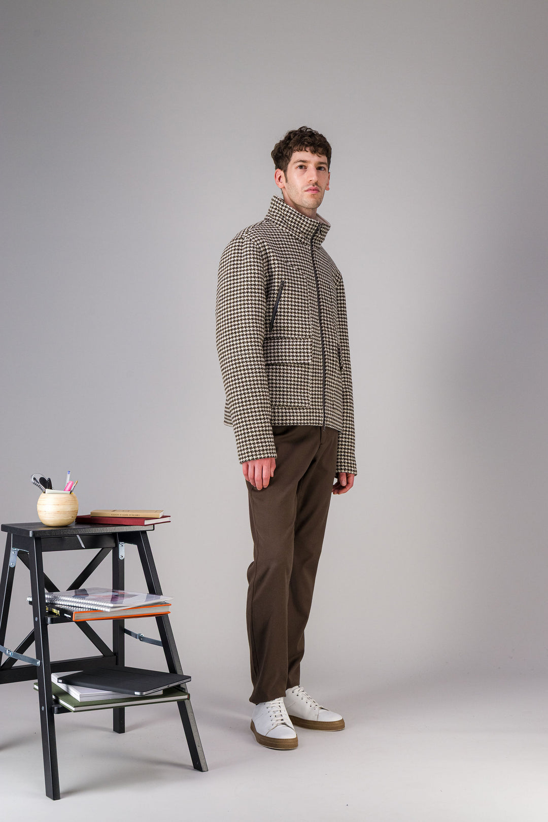 Navy Wool Jacket