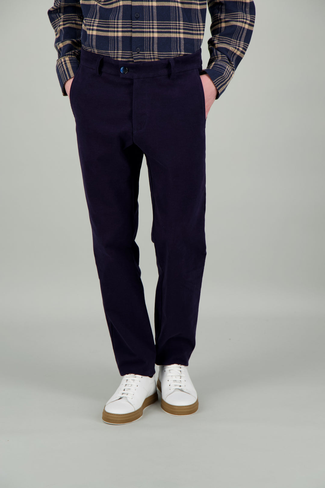 City pant coton BIO marine