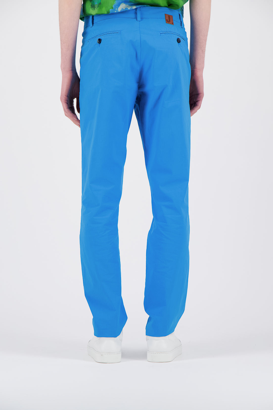 City pant coton BIO léger bleu océan