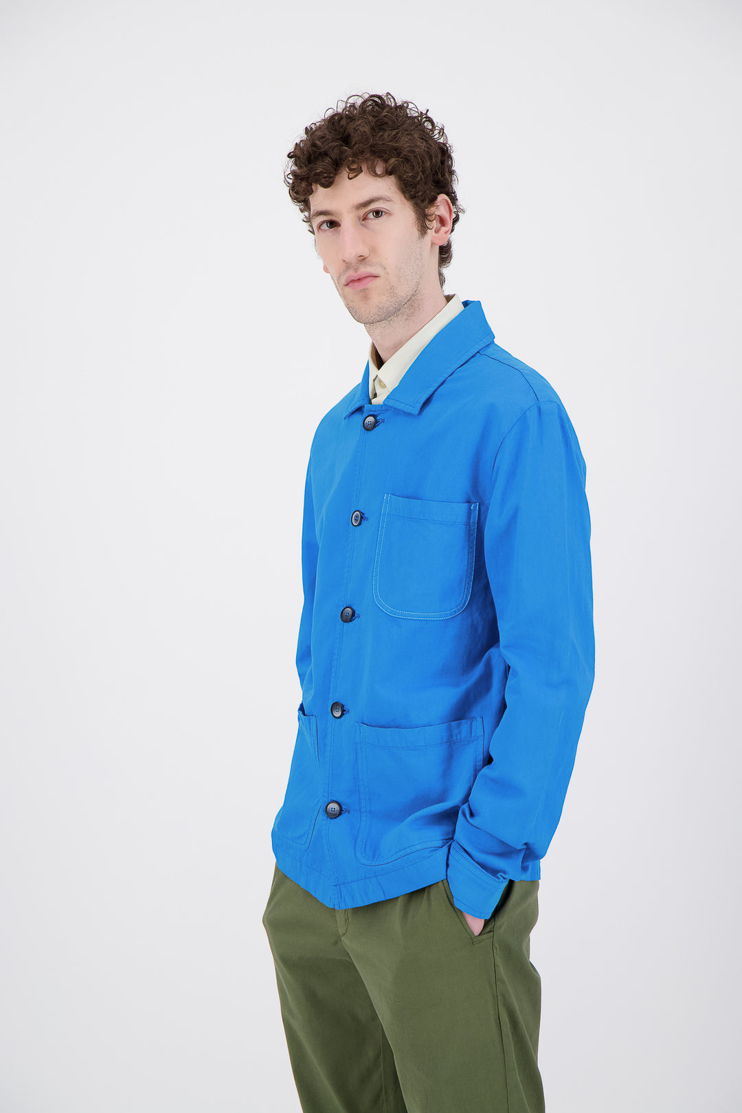 Hard Blue Workwear Jacket