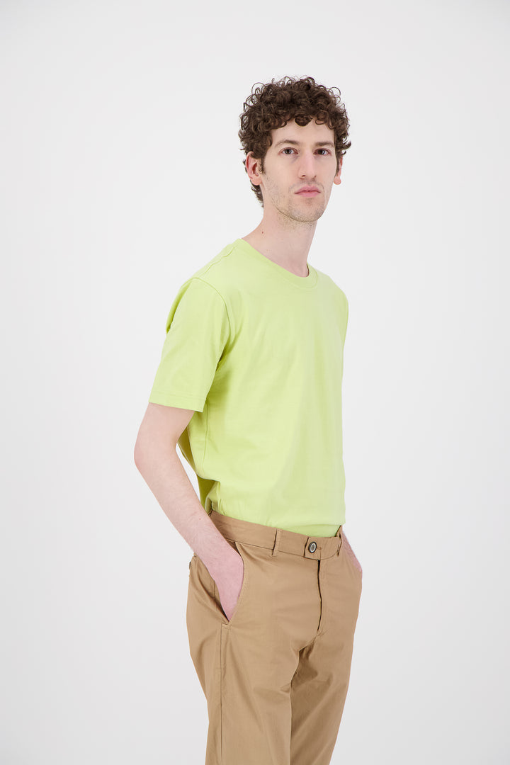 T Shirt coton bio japonais acid green