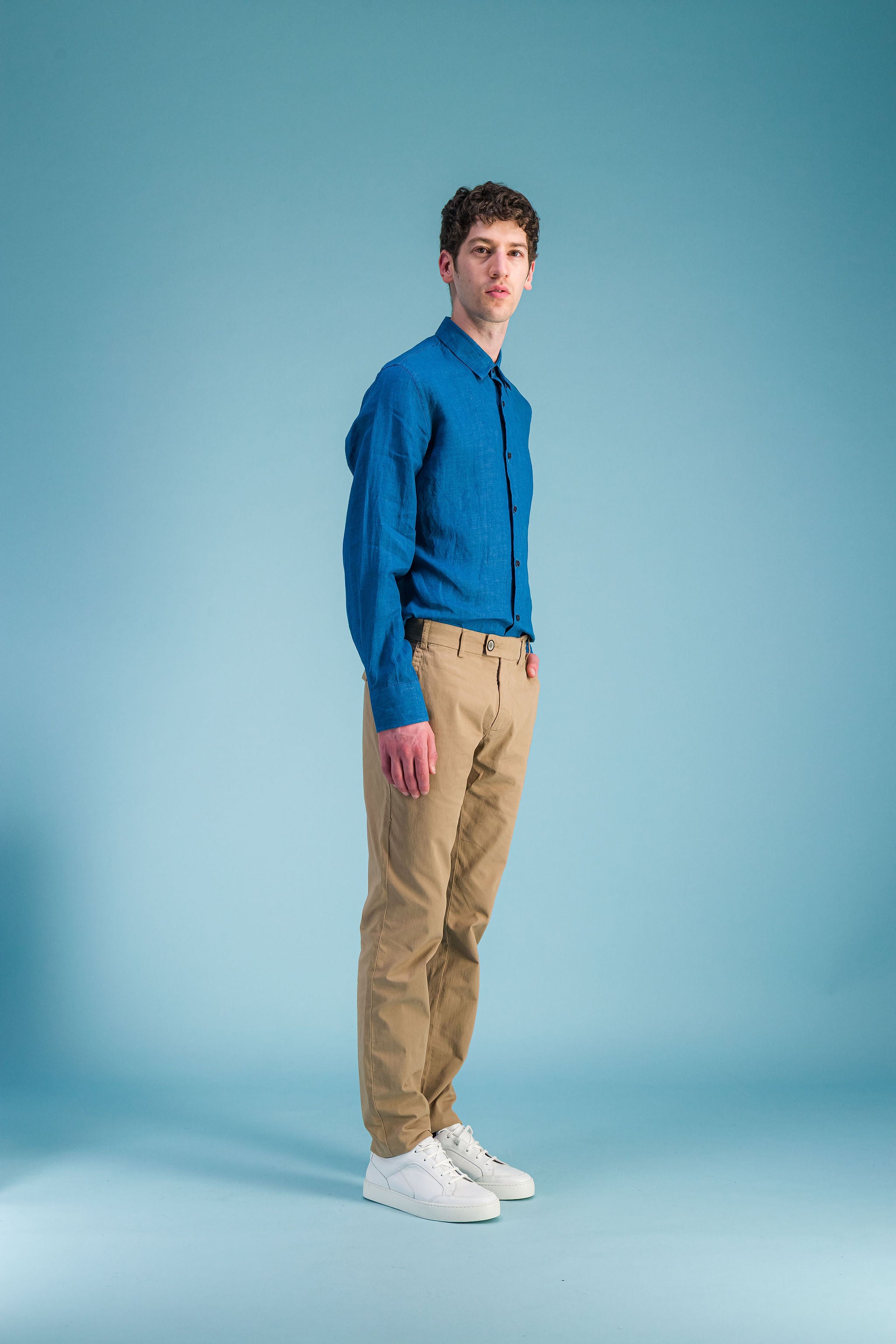 jagvi City pant coton BIO léger beige