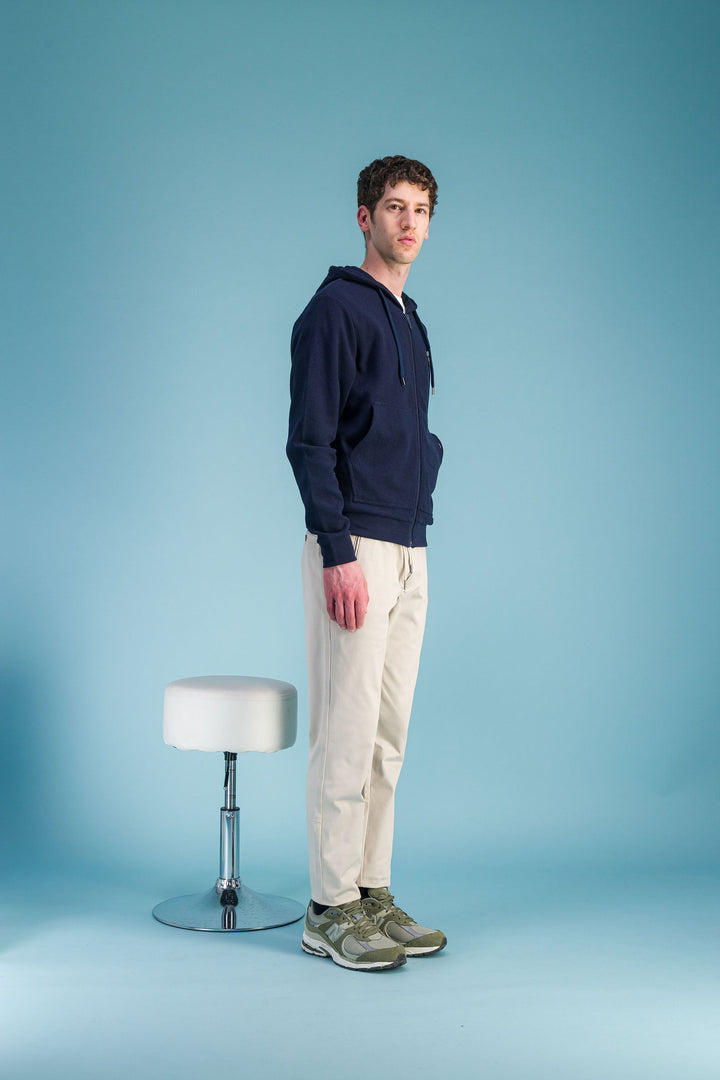 Navy hoodie