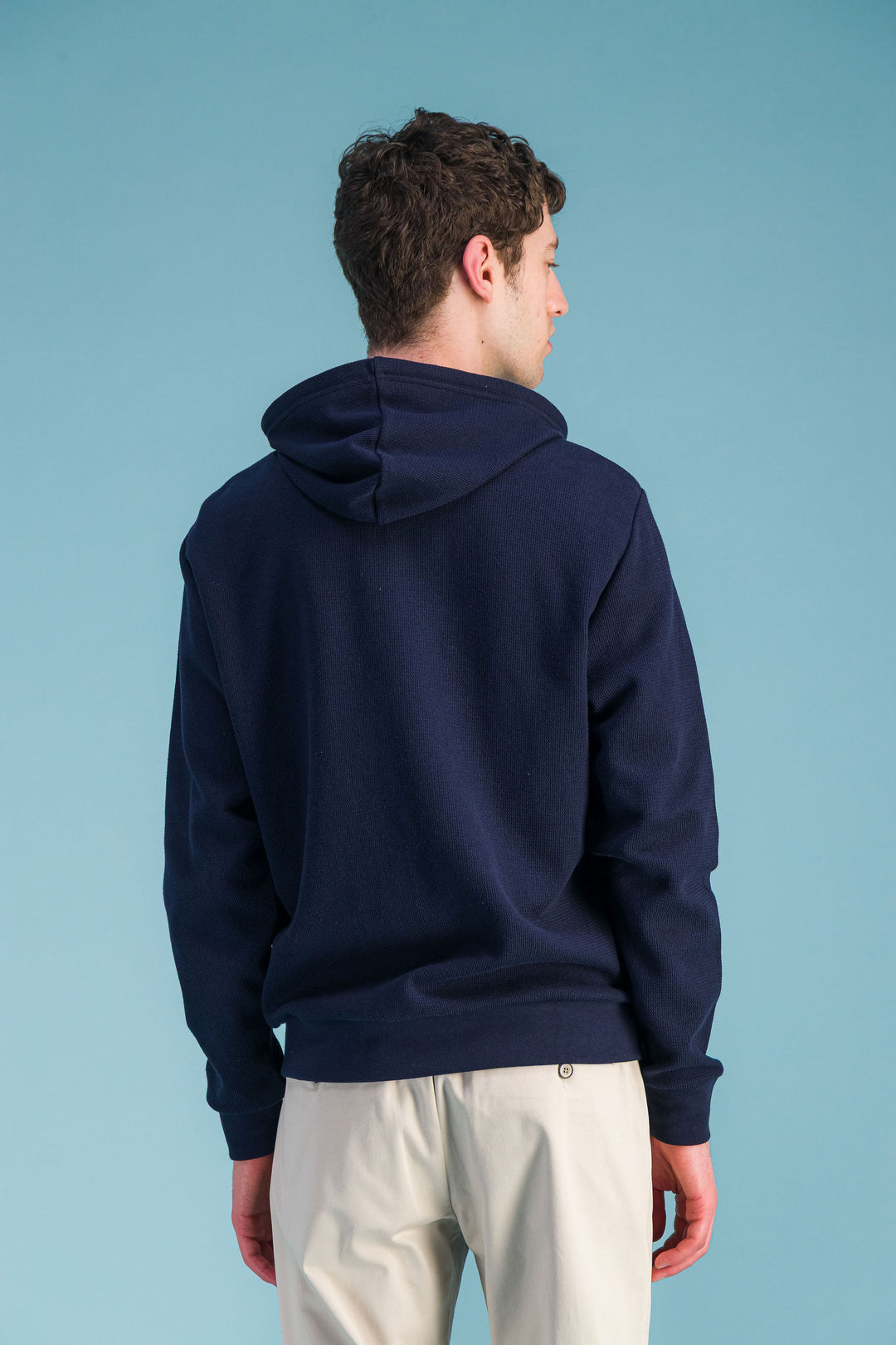 Navy hoodie