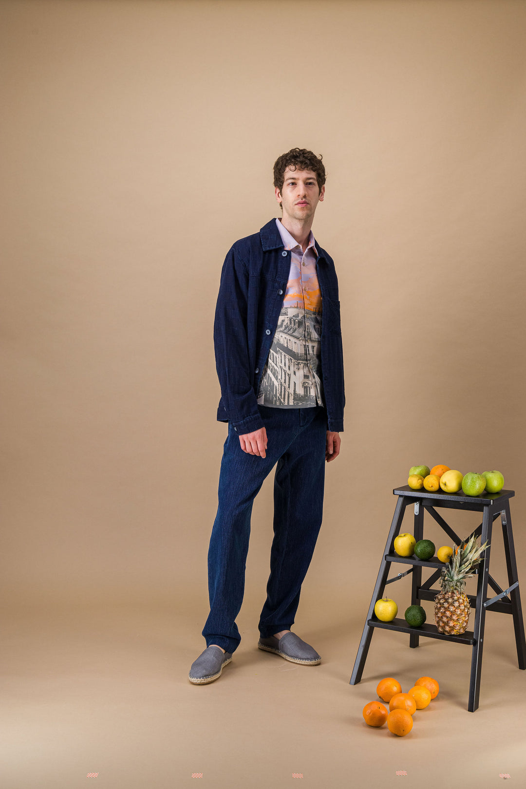 Navy Workwear Jacket