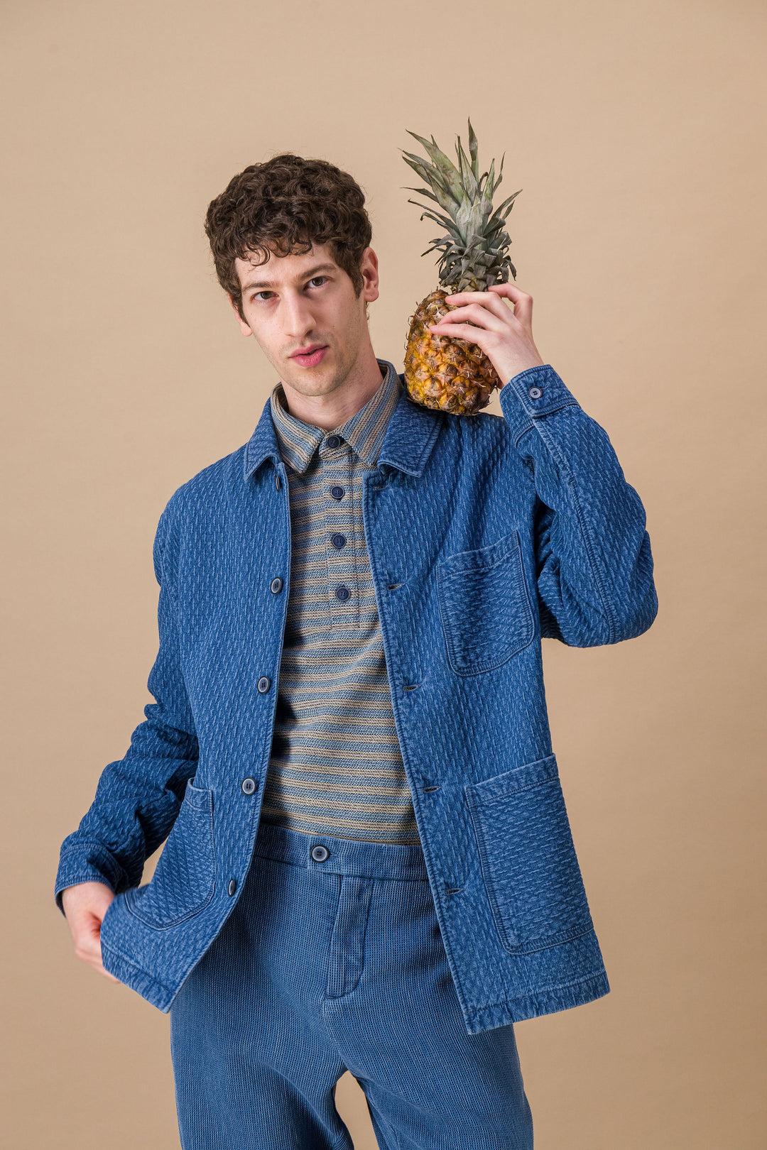 Navy Workwear Jacket