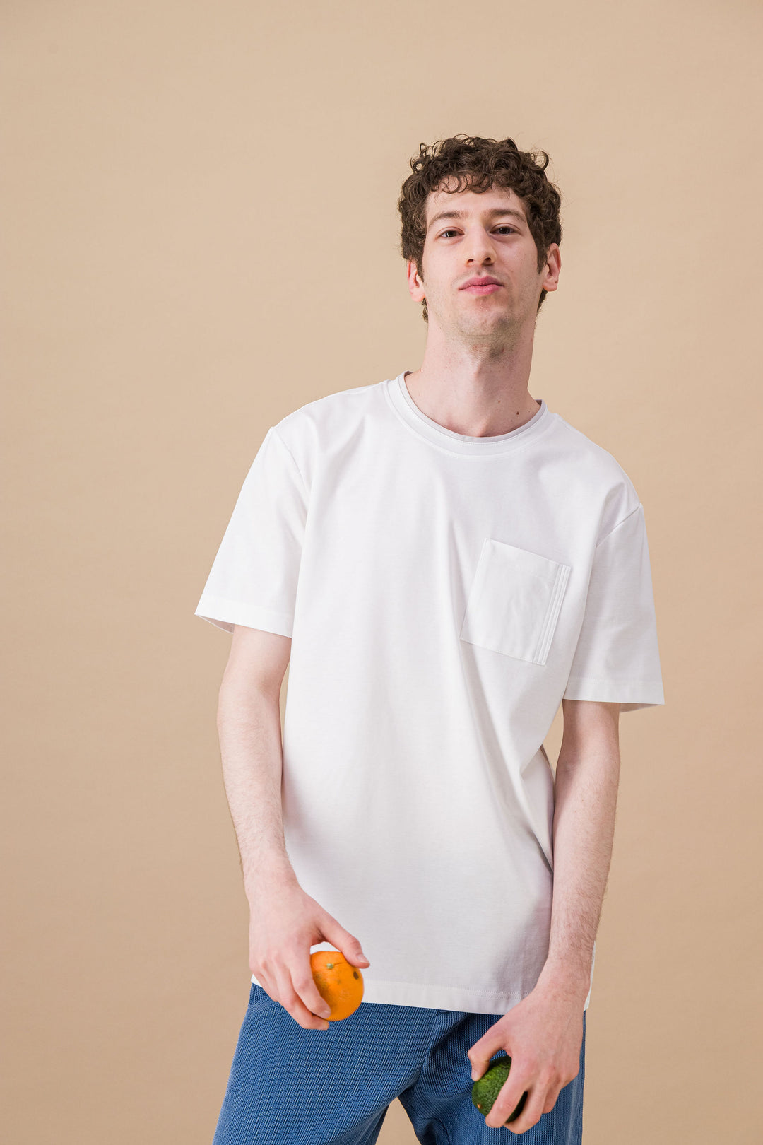 T Shirt organic japanese acid green earth