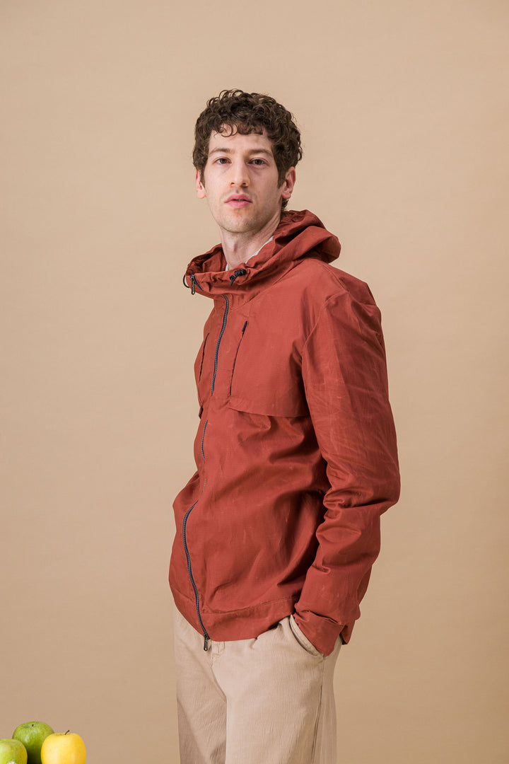 Alpinist’ waterproof jacket ocean blue