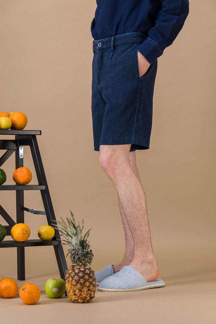 City Short denim japonais