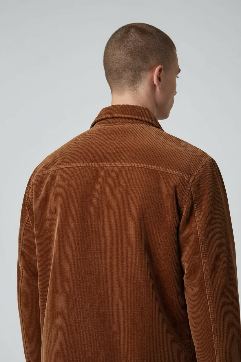 Veste Workwear velours camel