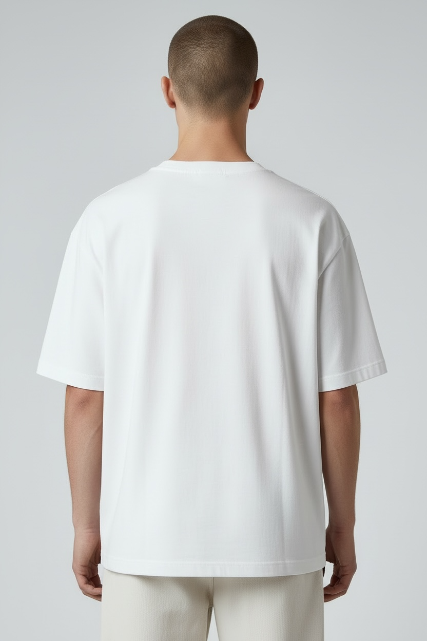 Tee-shirt "ONE" coton bio japonais blanc