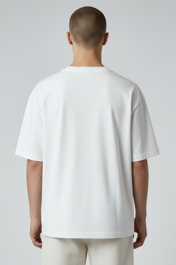 Tee-shirt "ONE" coton bio japonais blanc