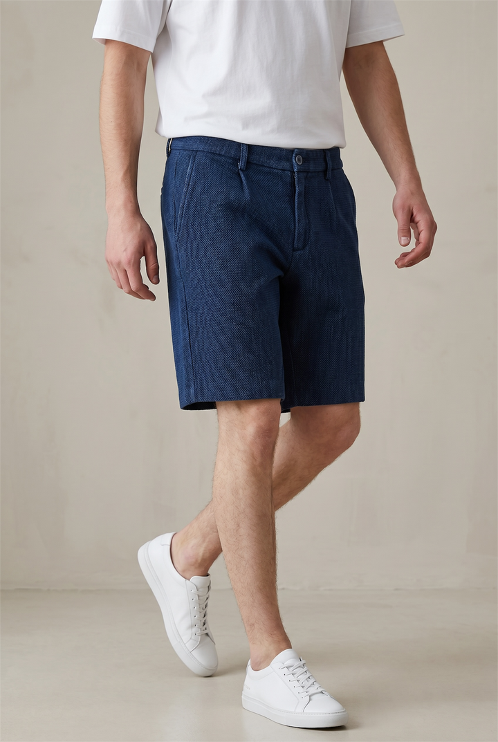 City Short denim japonais