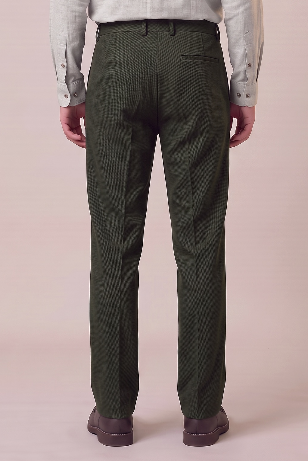 City pant in khaki corduroy
