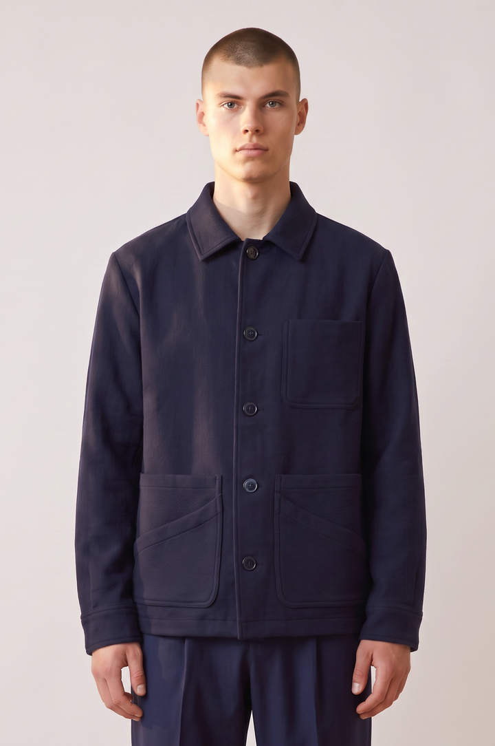 Veste Workwear laine marine