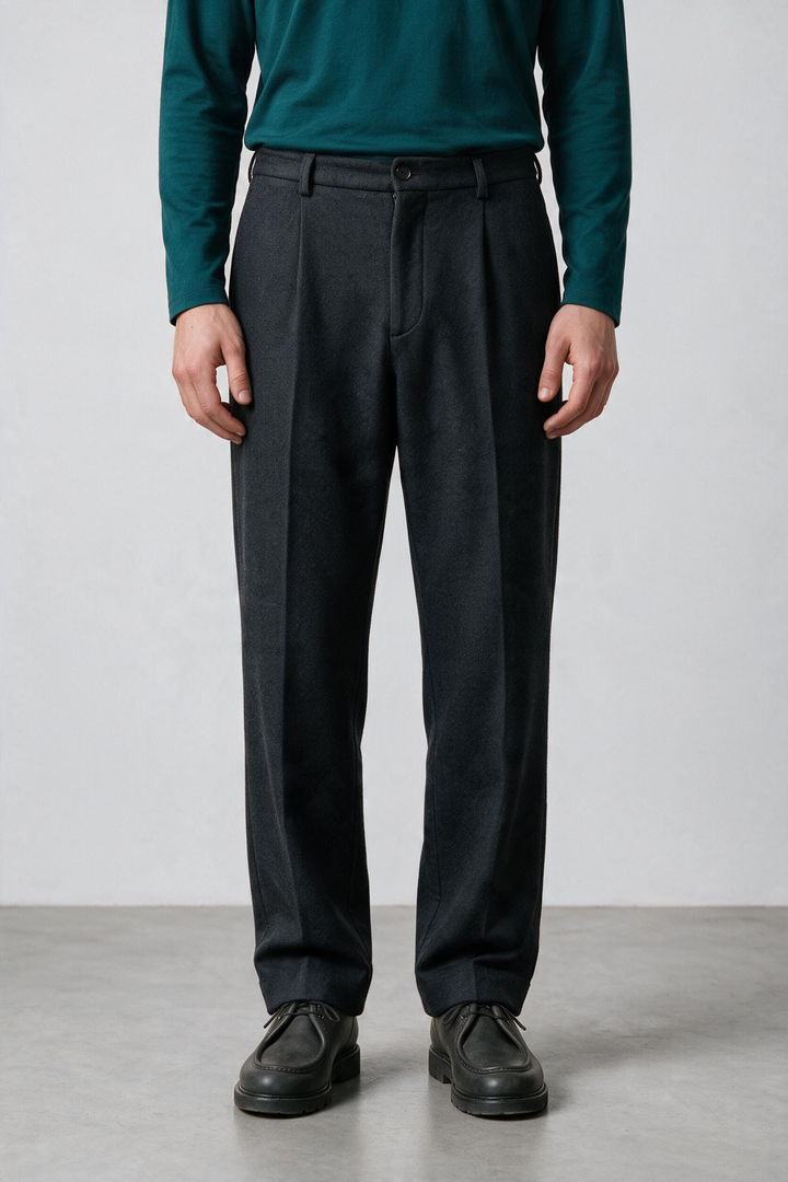 City pant in khaki corduroy