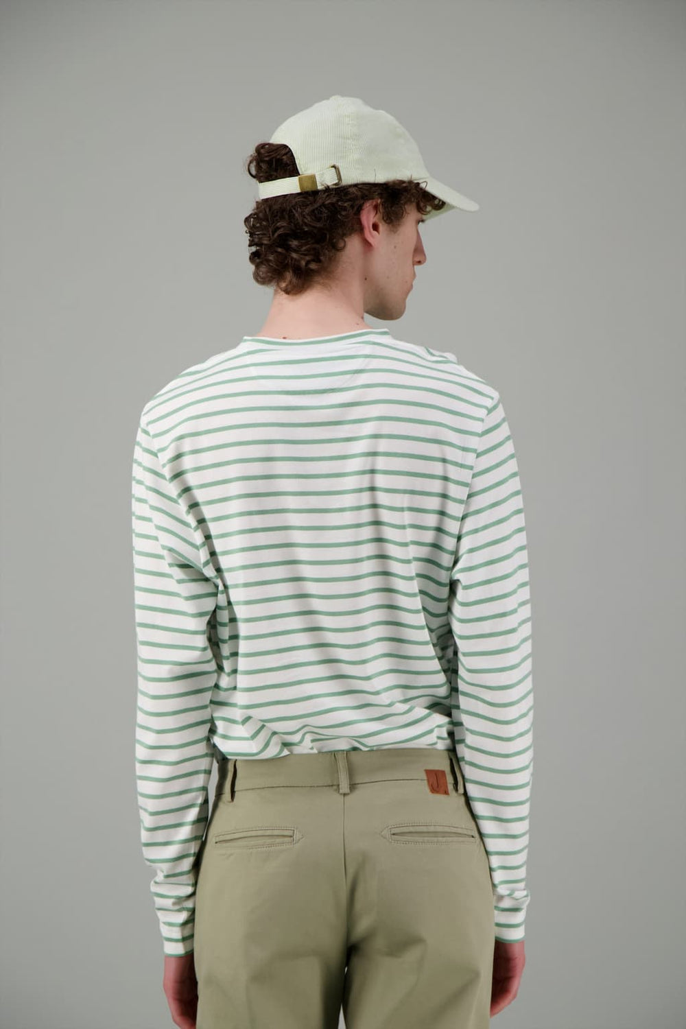 T-shirt_coton_bio_rayé_blanc_vert_3