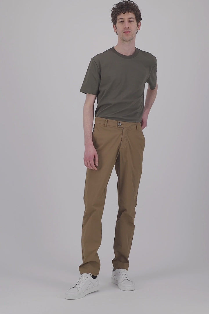 T Shirt coton bio japonais kaki