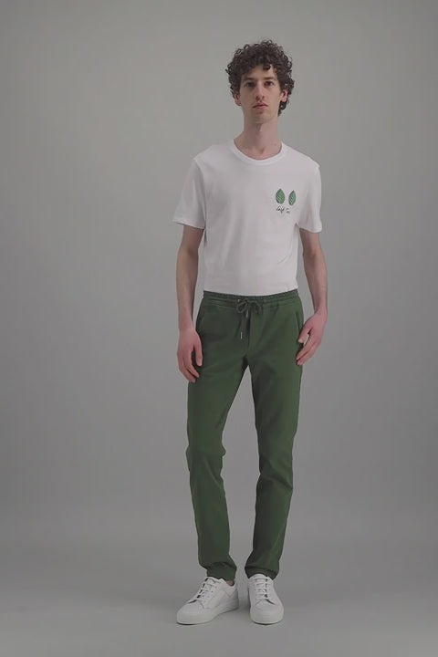 T Shirt coton bio japonais Leaf Tech